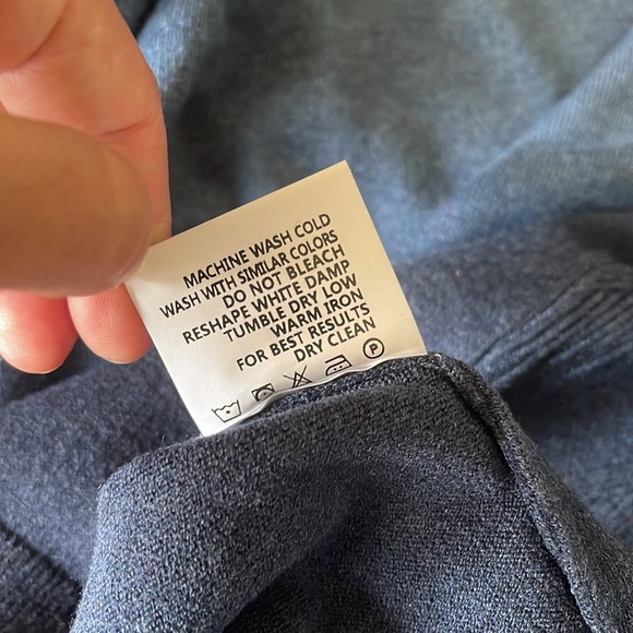 Dronison Mens Sweaters Blue,Small - Picture 9 of 9